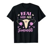 Los Hombres De Verdad Son Feministas Feminismo Feminista Camiseta
