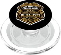 Los Hombres fueron Creados Iguales, Solo los Mejores se convierten en Detectives Divertidos PopSockets PopGrip para MagSafe