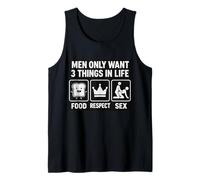 LOS HOMBRES QUIERE SEXO Camiseta sin Mangas