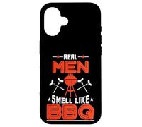 Los Hombres Reales huelen a Barbacoa Carcasa para iPhone 16