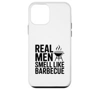 Los Hombres Reales huelen a Barbacoa Funny Grill Pro Carcasa para iPhone 12 Mini