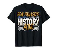Los hombres reales mantienen viva la historia - recreación de la Guerra Civil Americana Camiseta