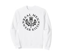 Los Hombres Reales Usan Kilts Thistle Sudadera