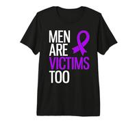 Los Hombres Son víctimas Abuso narcisista Concientización sobre la Violencia doméstica Camiseta Premium