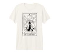 Los Hongos buscadores de Hongos de la Carta del Tarot del micólogo Camiseta Premium