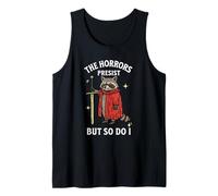 Los horrores persisten, Pero yo también lo Hago Divertido Mapache del Tarot Salvaje Camiseta sin Mangas