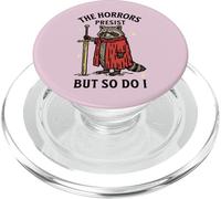 Los horrores persisten, Pero yo también lo Hago Divertido Mapache del Tarot Salvaje PopSockets PopGrip para MagSafe