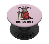 Los horrores persisten, Pero yo también lo Hago Divertido Mapache del Tarot Salvaje PopSockets PopGrip Adhesivo