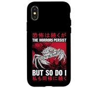 Los horrores persisten, Pero yo también lo Hago el Cangrejo de Terror japonés Carcasa para iPhone X/XS