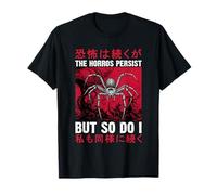 Los horrores persisten, Pero yo también lo Hago Spider Vintage Horror Camiseta