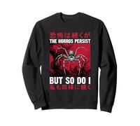 Los horrores persisten, Pero yo también lo Hago Spider Vintage Horror Sudadera