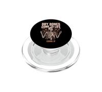 Los Huesos Secos Cobran Vida Ezequiel 37 Faith Skeleton Art PopSockets PopGrip para MagSafe