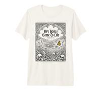 Los Huesos Secos Cobran Vida Mariposa bíblica Cristiana Camiseta Premium