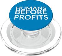 Los humanos antes que las ganancias PopSockets PopGrip para MagSafe