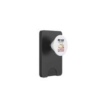 Los Humanos Hacen Que mi Cabeza Duele Boca Abajo Lindo Gatito Dibujos Animados Gato PopSockets PopWallet para MagSafe