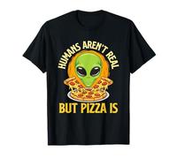 Los Humanos no Son Reales, Pero la Pizza lo es - Panadero de Pizza Amante de la Comida Camiseta