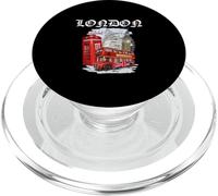Los iconos de viaje más famosos de Londres Reino Unido Inglaterra Vintage Retro PopSockets PopGrip para MagSafe