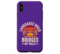 Los Idiomas construyen Puentes, no muros Carcasa para iPhone XS MAX