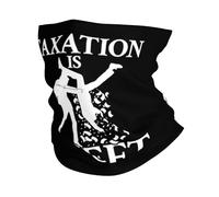 Los Impuestos Son Un Robo Mujer Hombre Pasamontañas Respirable Bandana Multifuncional Sombreros Polainas De Cuello para Verano Cámping Motocicleta