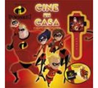 los increibles 2: cine en casa: cuento con proyector de muñeca