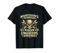 Los Ingenieros técnicos de Mantenimiento Divertidos y Orgullosos también Necesitan héroes Camiseta