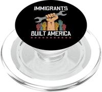 Los inmigrantes construyeron los Derechos de la Llave de Mano de los Hombres Mujeres PopSockets PopGrip para MagSafe