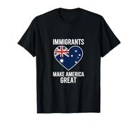 Los inmigrantes de Australia hacen a Estados Unidos una gran inmigración profesional Camiseta