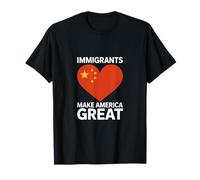 Los inmigrantes de China hacen a Estados Unidos una gran inmigración Camiseta
