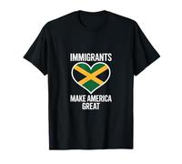 Los inmigrantes de Jamaica hacen a Estados Unidos una gran inmigración profesional Camiseta