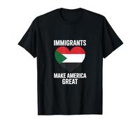 Los inmigrantes de Sudán hacen a Estados Unidos una gran inmigración profesional Camiseta