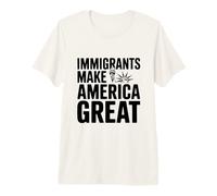 Los inmigrantes Hacen Grande a Estados Unidos Camiseta Premium
