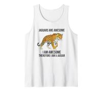 Los jaguares Son increíbles, Soy increíble, por lo Tanto, Soy un Jaguar Camiseta sin Mangas