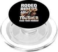 Los Jinetes de Rodeo Son más Duros Que tu Lunes PopSockets PopGrip para MagSafe