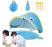 Los juegan en una tienda de campaña, tienda de playa para - Tienda de sol de dibujos animados - Protección UV, pequeña piscina integrada, refugio de sol portátil, bebé plegable fuera del sol para lleè