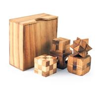 Los juegos de cajas de rompecabezas de madera incluyen rompecabezas cerebrales 3D, rompecabezas de lógica y juegos entrelazados para adultos y adolescentes, un regalo que añadirá diversión a tu