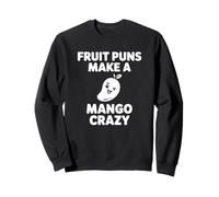 Los Juegos de Palabras de Frutas Hacen Que un Mango Sea Loco - Mango Divertido Sudadera
