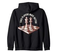 Los Jugadores de ajedrez Combinan Mejor diseño de Club de ajedre Sudadera con Capucha