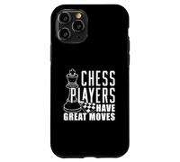 Los jugadores de ajedrez tienen un gran diseño de movimientos Carcasa para iPhone 11 Pro