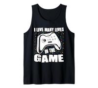 Los Jugadores Visten a los Hombres, Vivo Muchas Vidas en los Videojuegos Camiseta sin Mangas