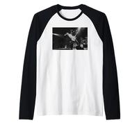 Los Kinks Live Ray Davis de Simon Fowler Camiseta Manga Raglan