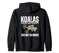 Los Koalas me Hacen Feliz, tú no Eres Tan Gracioso, Koala Sudadera con Capucha