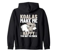 Los Koalas me Hacen Feliz, tú no Eres Tan Gracioso, Koala Sudadera con Capucha