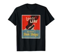 Los labios sueltos hunden barcos, por Seymour Goff Camiseta