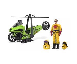Los leales súbditos - M.A.S.K. - Brad Turner con Condor