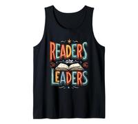 Los lectores Son líderes El Conocimiento Motivacional es una Cita de Poder Camiseta sin Mangas