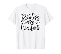 Los lectores Son líderes, Hombres Mujeres Niños, Leer Amante del Libro Camiseta