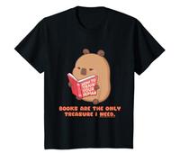 Los Libros CapyFun Son el único Tesoro Que Necesito Capybara Kids Camiseta