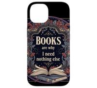 Los Libros Son la razón por la Que no Necesito Nada más Leer estética Carcasa para iPhone 14