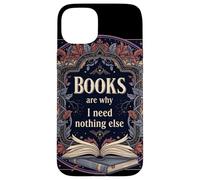Los Libros Son la razón por la Que no Necesito Nada más Leer estética Carcasa para iPhone 15 Plus