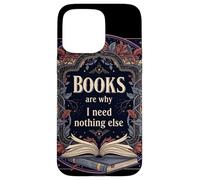 Los Libros Son la razón por la Que no Necesito Nada más Leer estética Carcasa para iPhone 15 Pro MAX